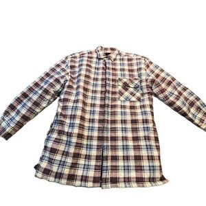 Highland Outfitters flannel‎ jacket size medium